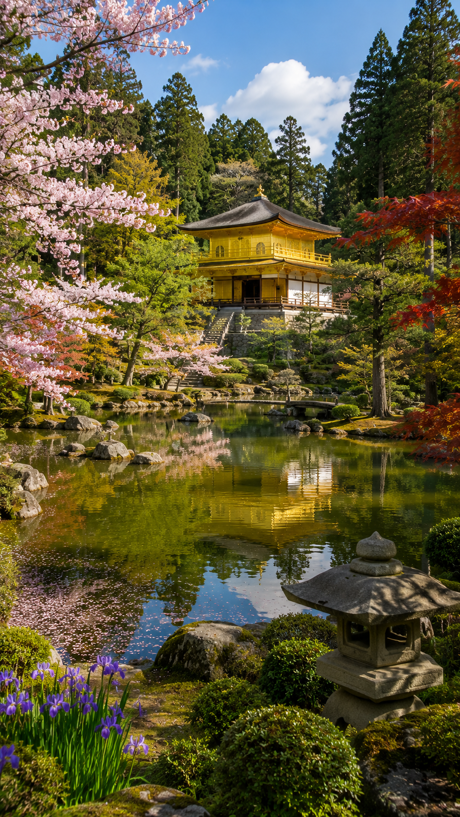 中尊寺金色堂を中心に美しい浄土庭園と四季の自然が広がる平泉―仏国土（浄土）を表す建築・庭園及び考古学的遺跡群