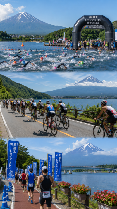 Mt.富士トライアスロン富士河口湖2026｜富士山麓を駆け抜ける絶景トライアスロン