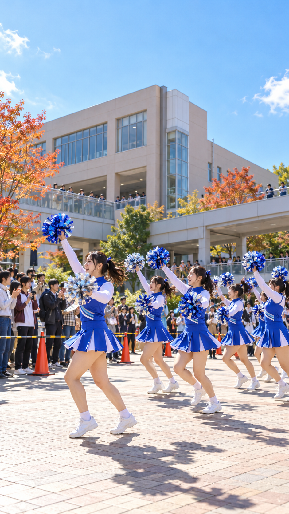 宮城県石巻市の石巻専修大学で石鳳祭が開催され、学生による模擬店やステージ、音楽ライブ、研究展示などが行われ、多くの来場者で賑わう秋の大学祭の風景